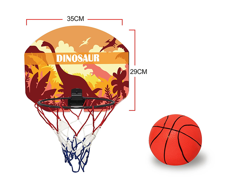 Dinosaur Basket Ball Board Set