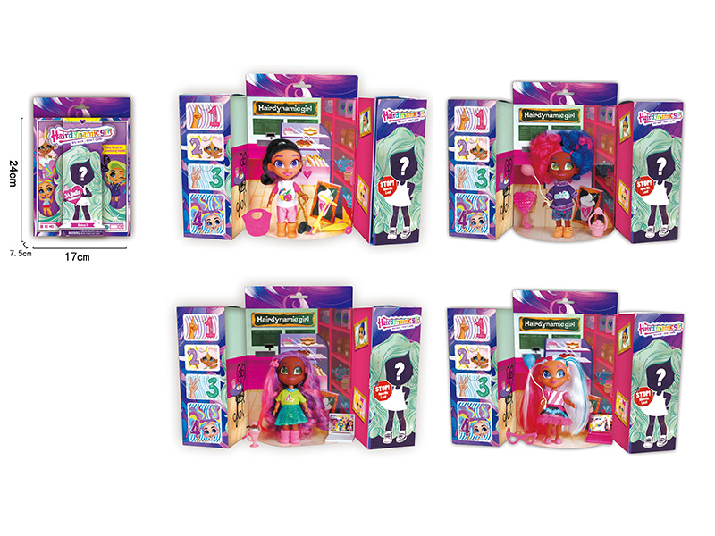 5.5 Inch Hairdressing Doll