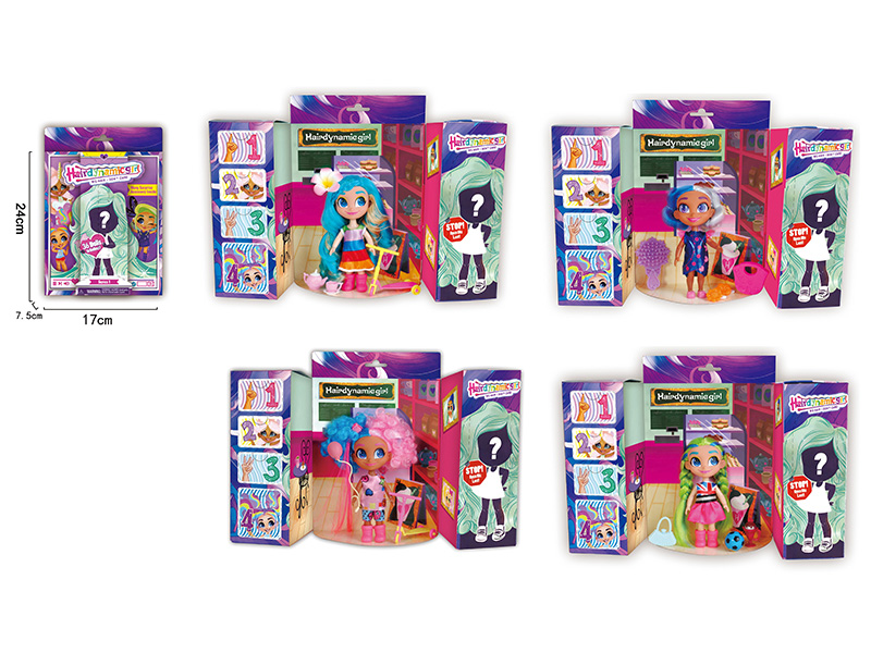 5.5 Inch Hairdressing Doll