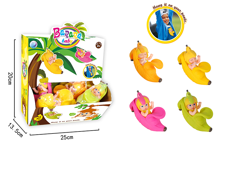 5.5 Inch Banana Doll Series 12pcs