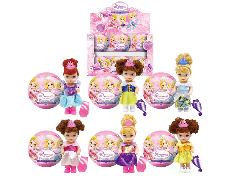 5.5 Inch Disney Princess Balls 12pcs