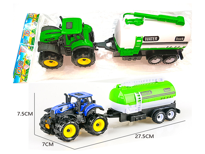 Friction Off Road Farmer'S Car With Tanks