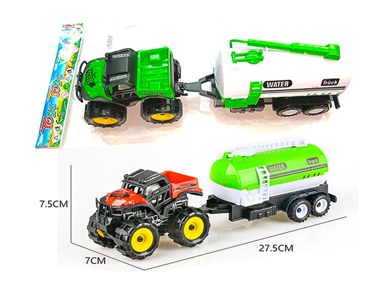 Friction All Terrain Off Road Farmer'S Car With Tanks