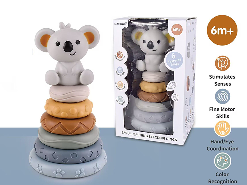 Koala Stacking Rings Toys