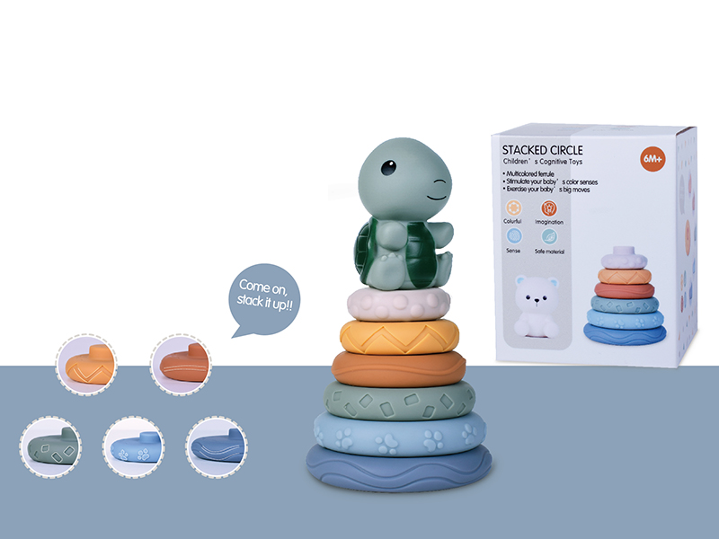 Turtle Stacking Ring Tower Game