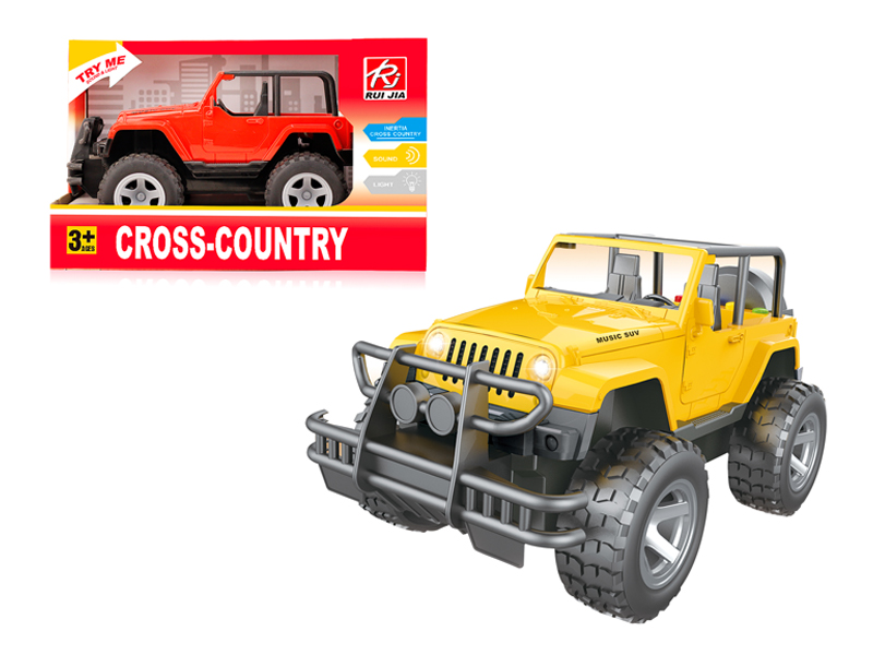 1:16 Friction Jeep With Sound And Light