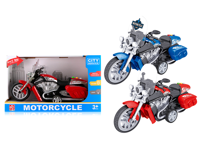 1:16 Friction Motorcycle With Sound And Light