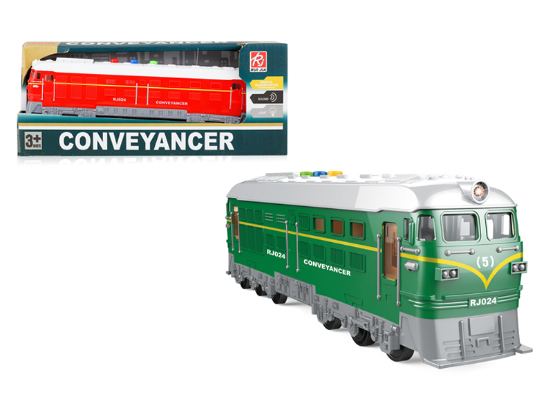 1:32 Friction Train With Sound And Light