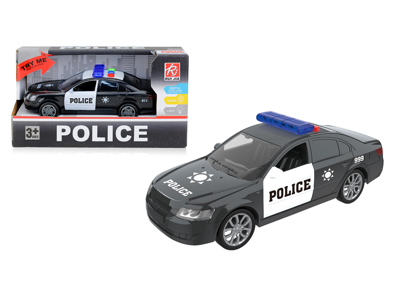 1:32 Friction Police Car With Sound And Light