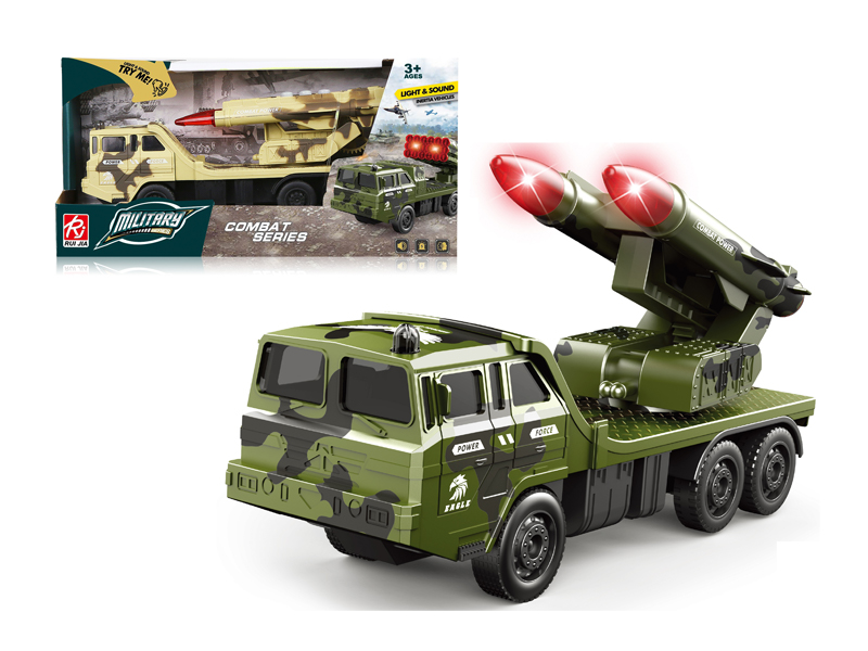 1:32 Friction Missile Vehicle With Sound And Light