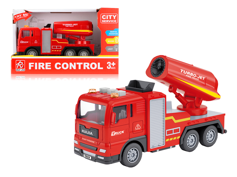 1:32 Friction Fire Turbojet Truck With Sound And Light