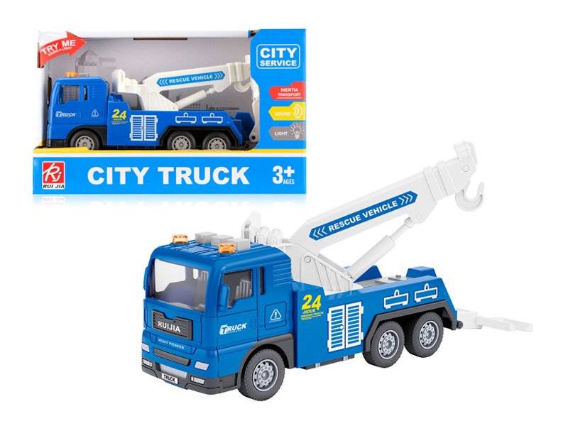 1:32 Friction Urban Rescue Vehicle With Sound And Light