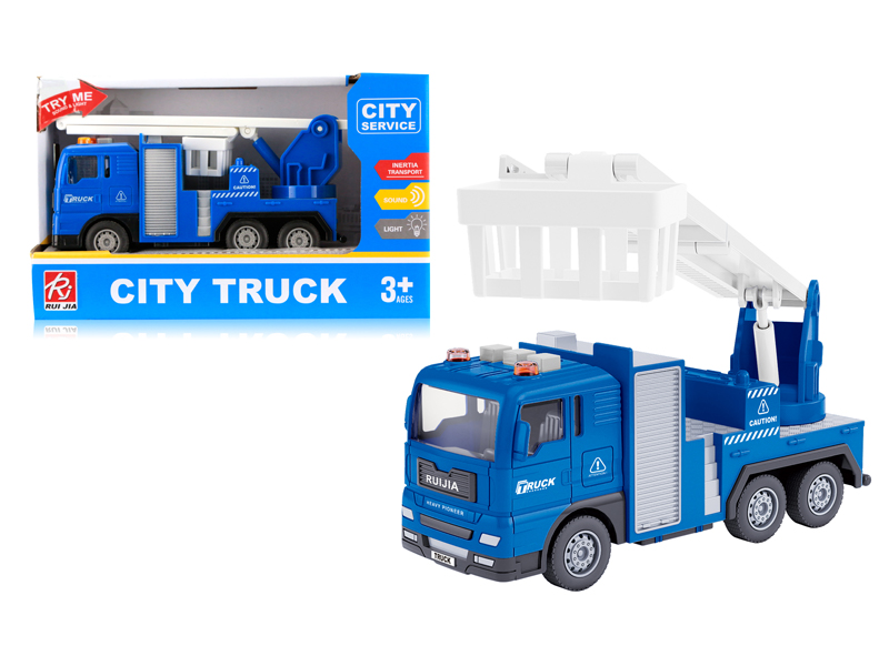 1:32 Friction Urban Climbing Car With Sound And Light