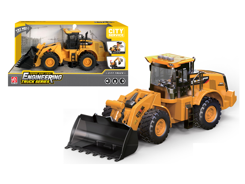 1:14 Friction Engineering Bulldozer With Sound And Light