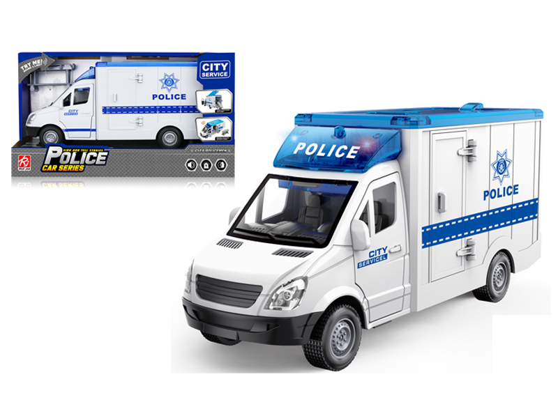 1:16 Friction Rescue Vehicle With Sound And Light