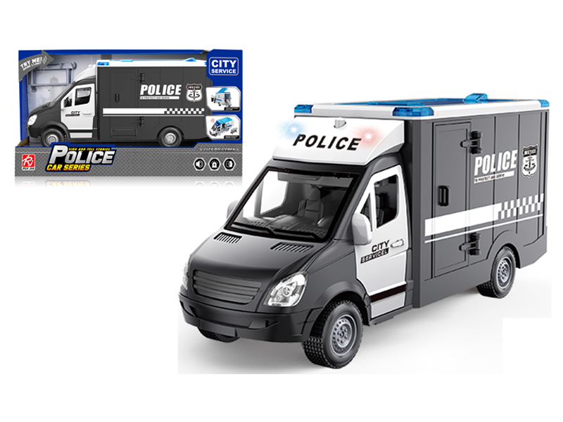 1:16 Friction Rescue Vehicle With Sound And Light