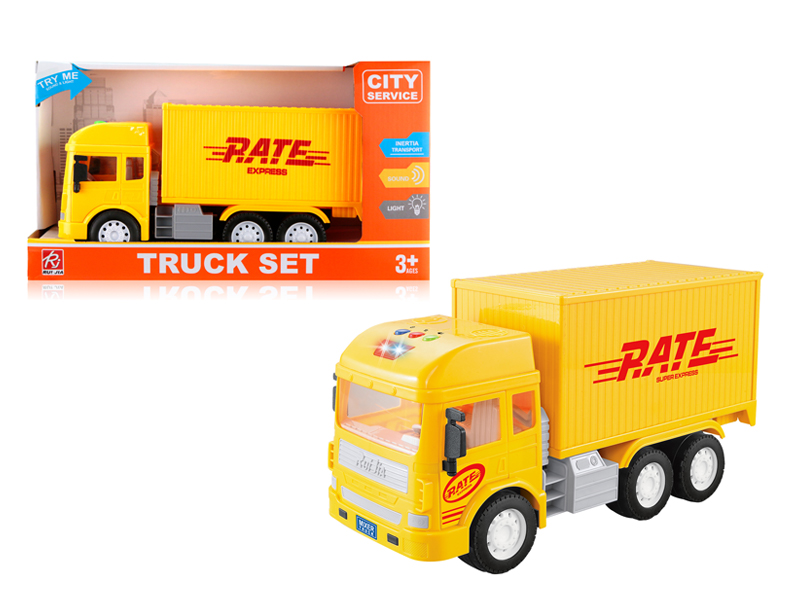 1:14 Friction Express Delivery Truck With Sound And Light