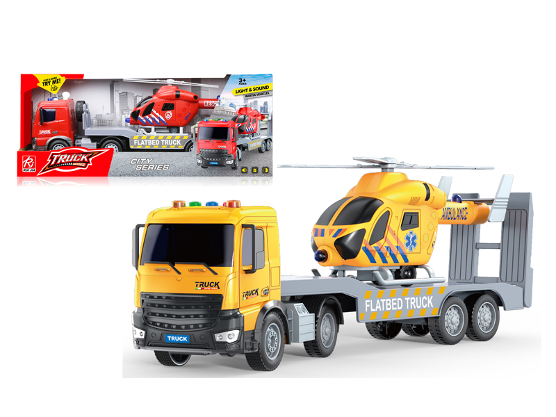 1:18 Friction Truck With Sound And Light