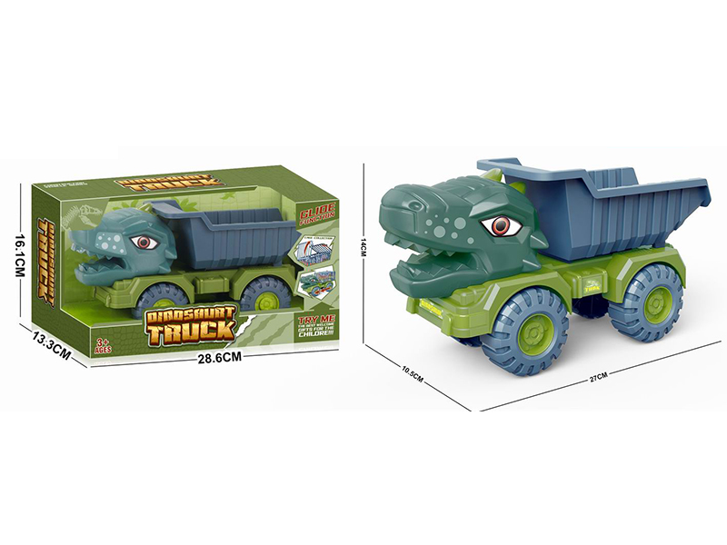 Middle Size Slide Dinosaur Engineering Truck