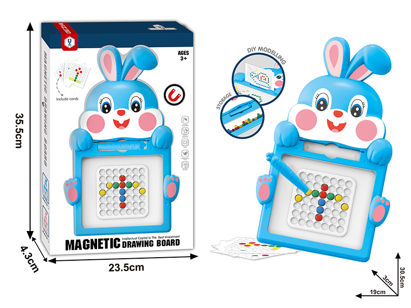 Middle Size Magnetism Drawing Board(Blue)