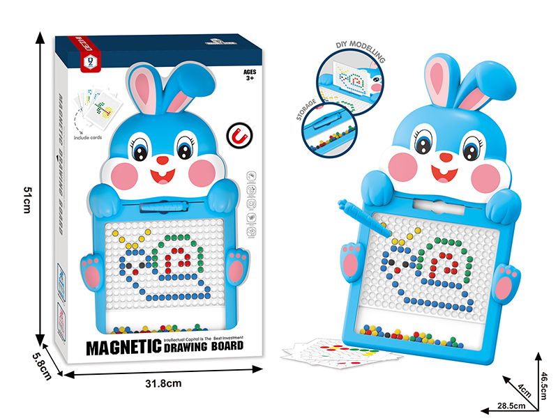 Large Size Magnetism Drawing Board(Blue)