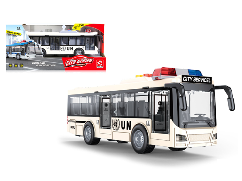 Friction Peacekeeping Bus With Sound And Light