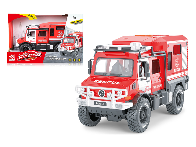 Friction Rescue Vehicle With Sound And Light