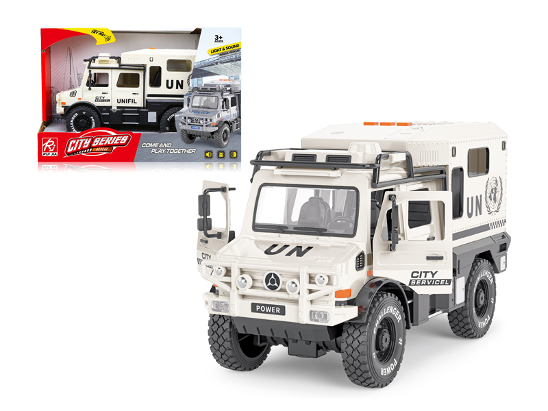 Friction Peacekeeping Vehicle With Sound And Light