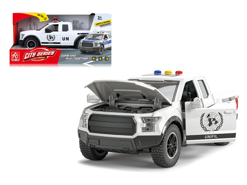 Friction Pickup Peacekeeping Vehicle With Sound And Light