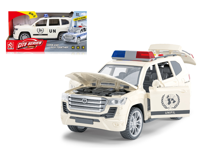 Friction Peacekeeping Vehicle With Sound And Light