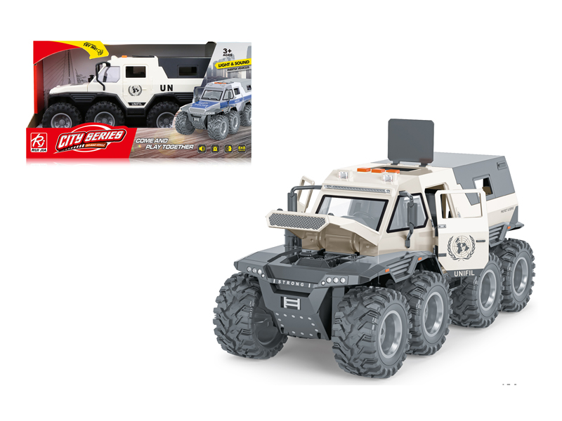 Friction Peacekeeping Vehicle With Sound And Light