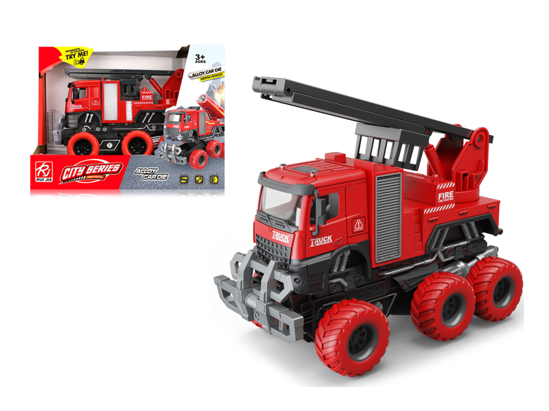 1:32 Friction Alloy Deformation Fire Climbing Vehicle