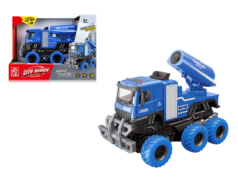1:32 Friction Alloy Deformation Urban Vortex Jet Truck