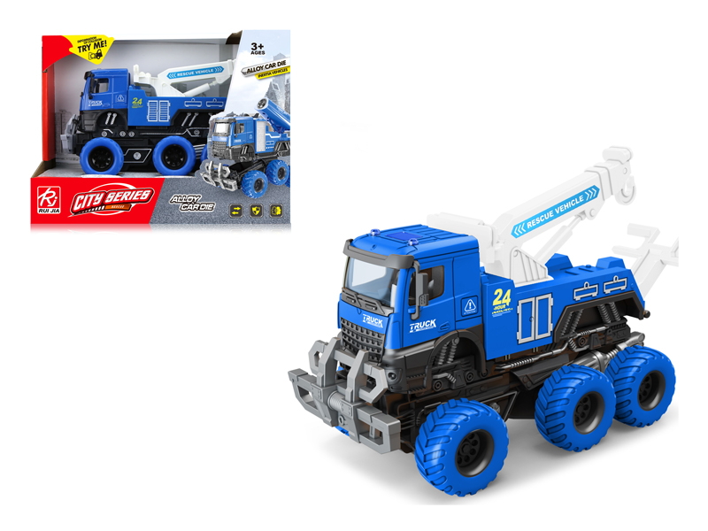 1:32 Friction Alloy Deformation Urban Rescue Vehicle