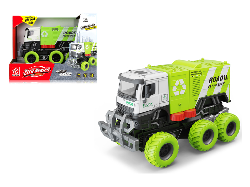 1:32 Friction Alloy Deformation Sanitation Sweeper