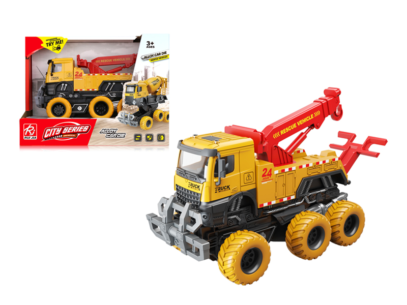 1:32 Friction Alloy Deformation Engineering Rescue Vehicle