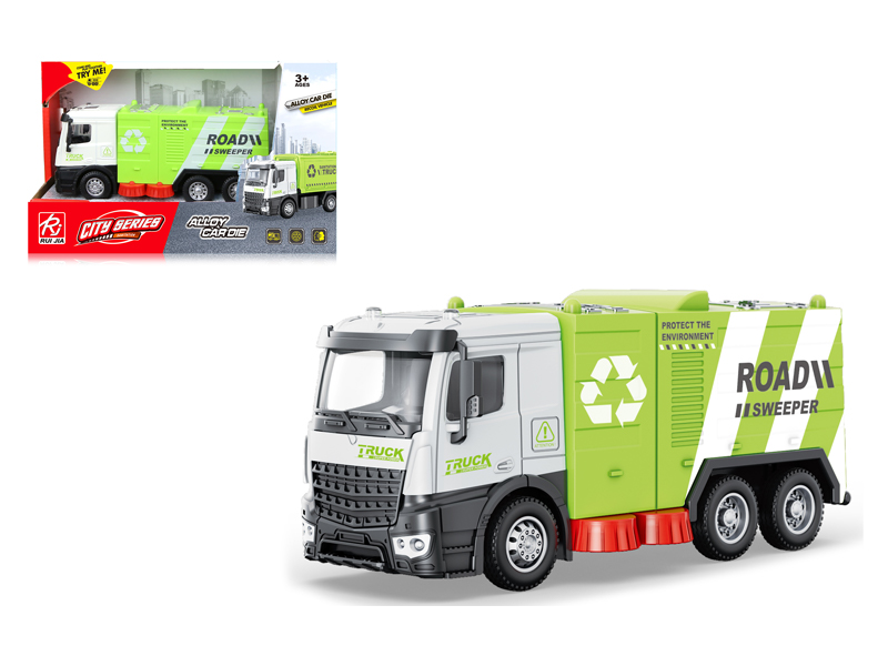 1:32 Friction Alloy Sanitation Sweeper