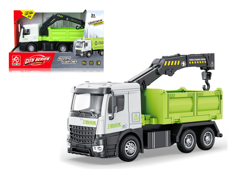 1:32 Friction Alloy Sanitation Crane Carrier