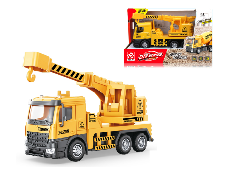 1:32 Friction Alloy Engineering Crane Truck