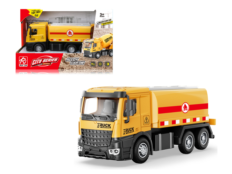 1:32 Friction Alloy Engineering Tank Truck