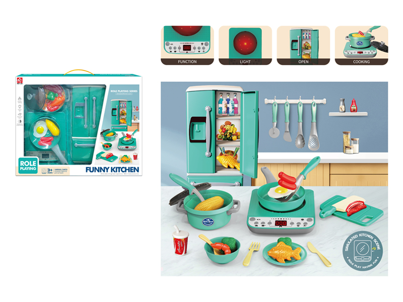 Simulated Kitchen Toy With Sound And Light
