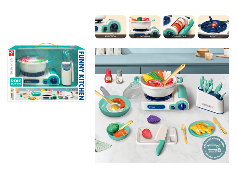 Simulated Hot Pot Toy With Sound And Light