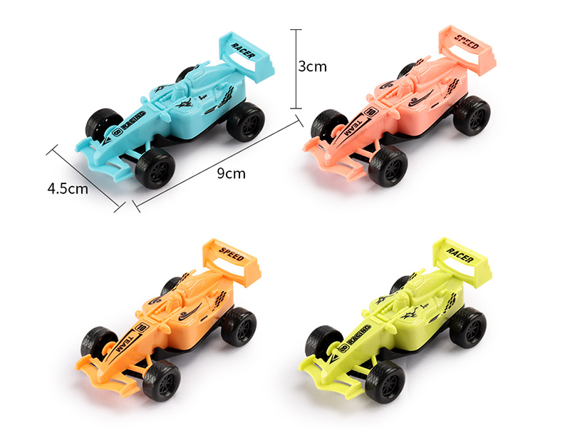 4 Color Pull Back Equation Car