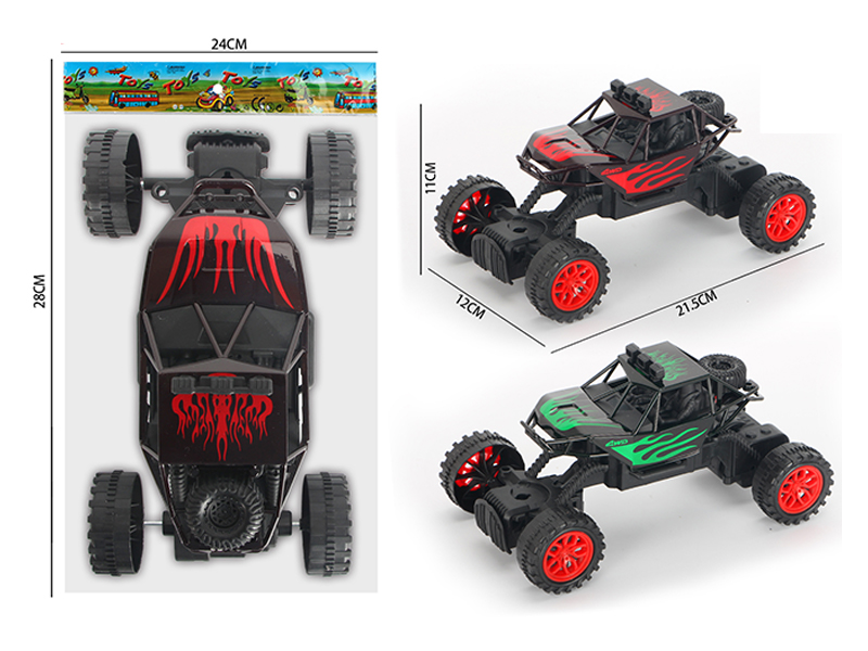 Friction Transparent Fire Dragon Off-Road Climbing Vehicle