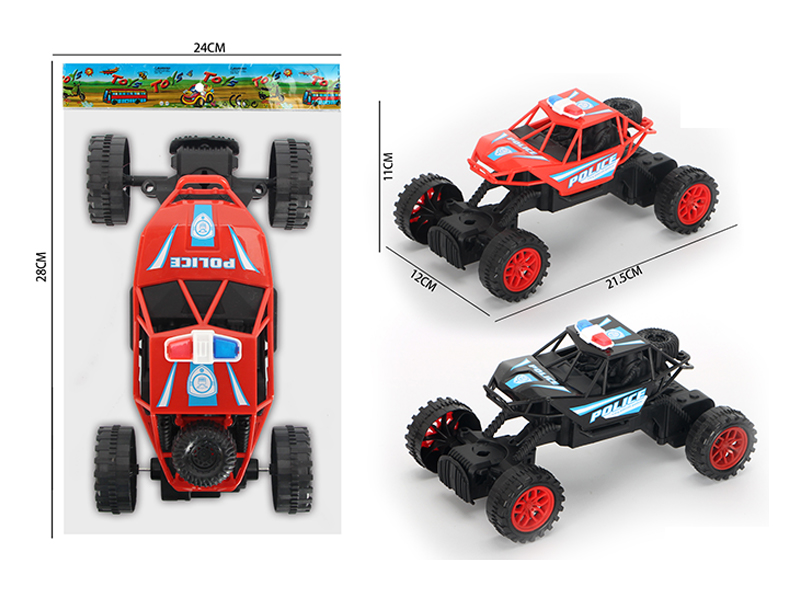 Slide Off Road Climbing Police Vehicle