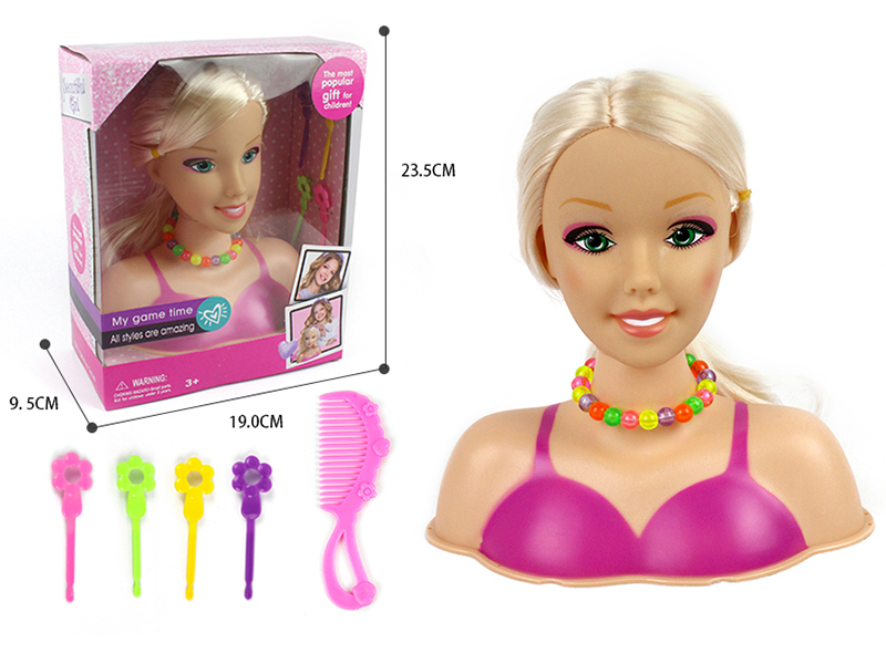 Fashion Doll Styling Head Makeup Toy