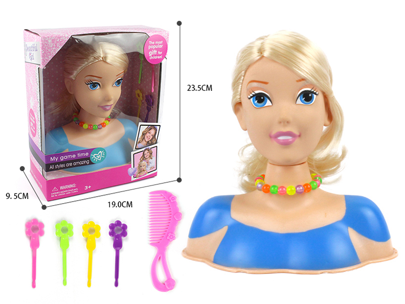 Fashion Doll Styling Head Makeup Toy