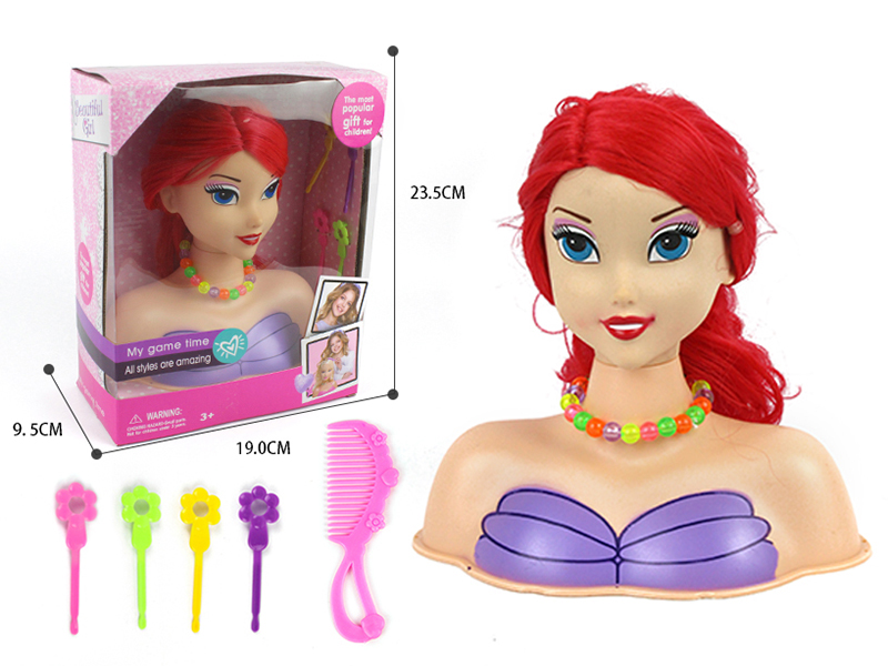 Fashion Doll Styling Head Makeup Toy