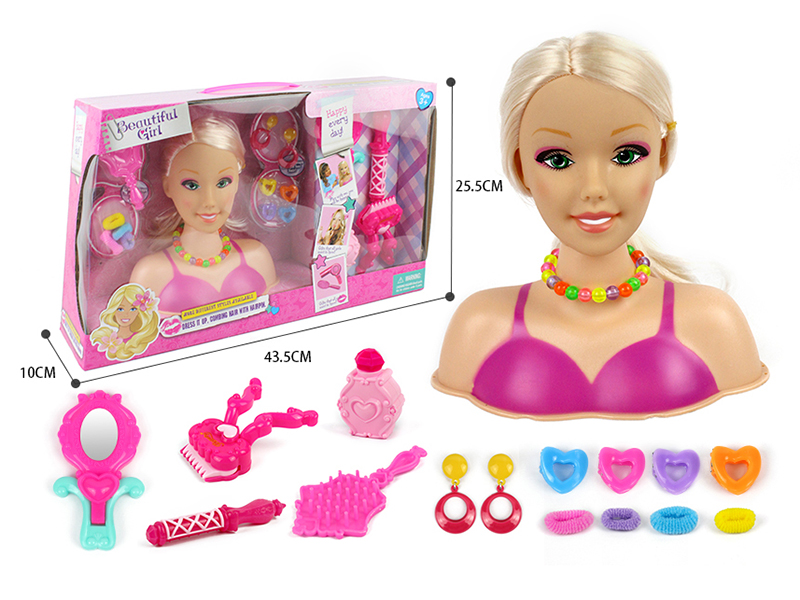 Fashion Doll Styling Head Makeup Toy