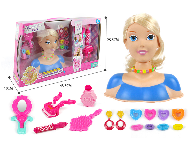 Fashion Doll Styling Head Makeup Toy